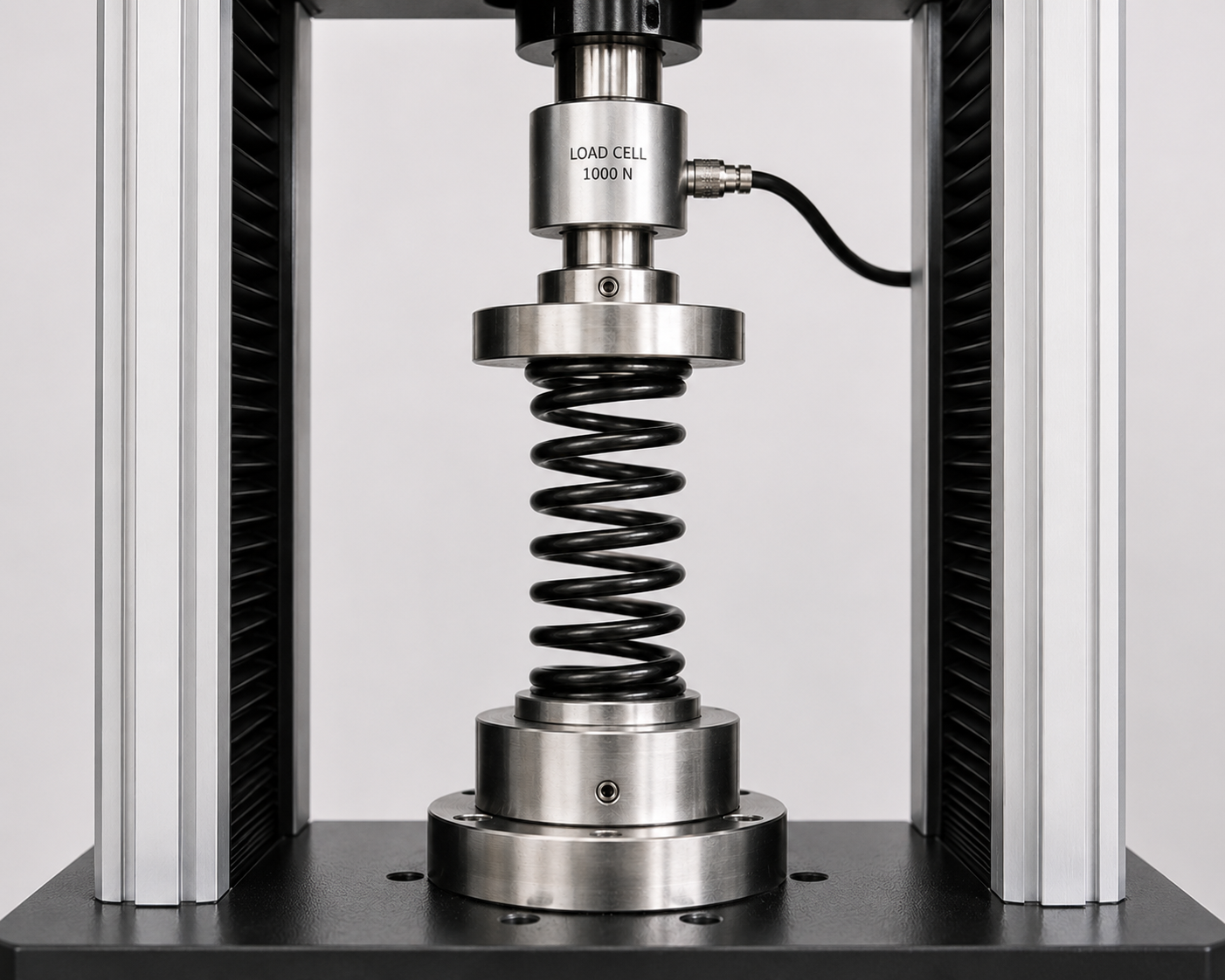 Automotive spring testing machine